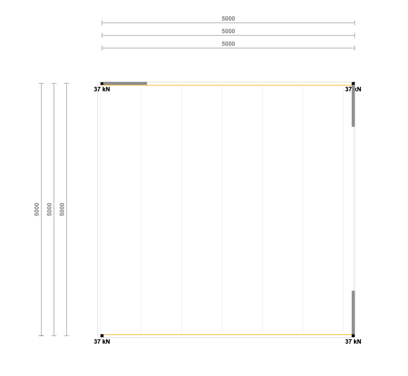 Lagerbühne 5x5m UK 2,5m 500Kg/qm NEU Systembühne Lagerpodest