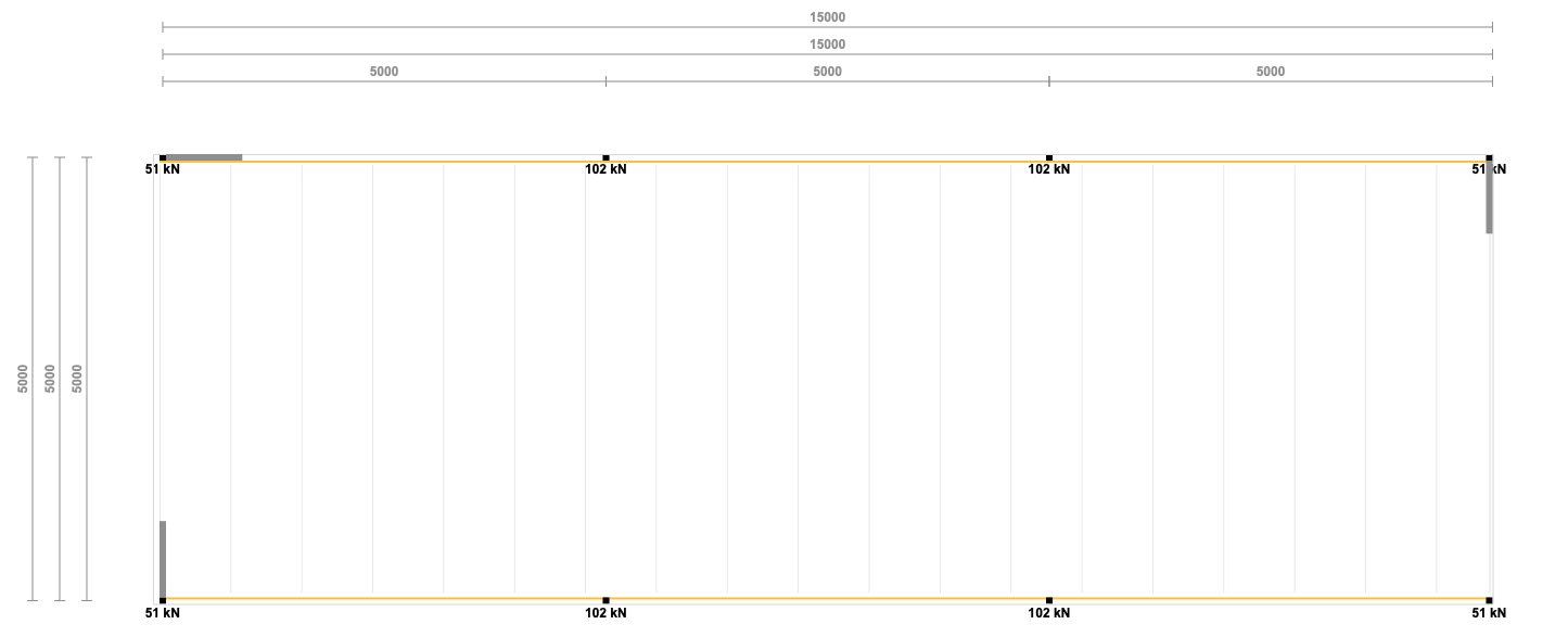 Lagerbühne 5x15m UK 2,5m 500Kg/qm NEU Systembühne Lagerpodest